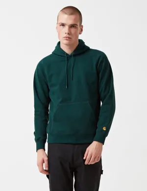 Carhartt Hooded Chase Sweatshirt - Parsley Green