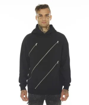 Cult Of Individuality - "Novelty" Pullover Sweatshirt (Black) - Relaxed Basic Pullover