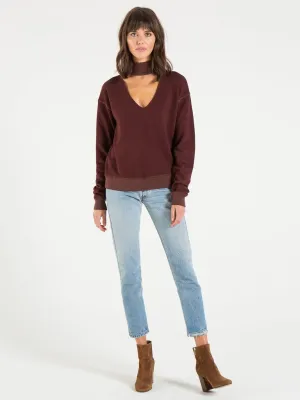 n:Philanthropy - Bae Sweatshirt Mulberry