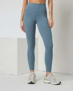 Vuori Studio Pocket Legging - SMOKE BLUE